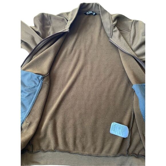 Arc’teryx Men’s Dallen Fleece Jacket Full Zip size Medium Brown - Picture 10 of 11